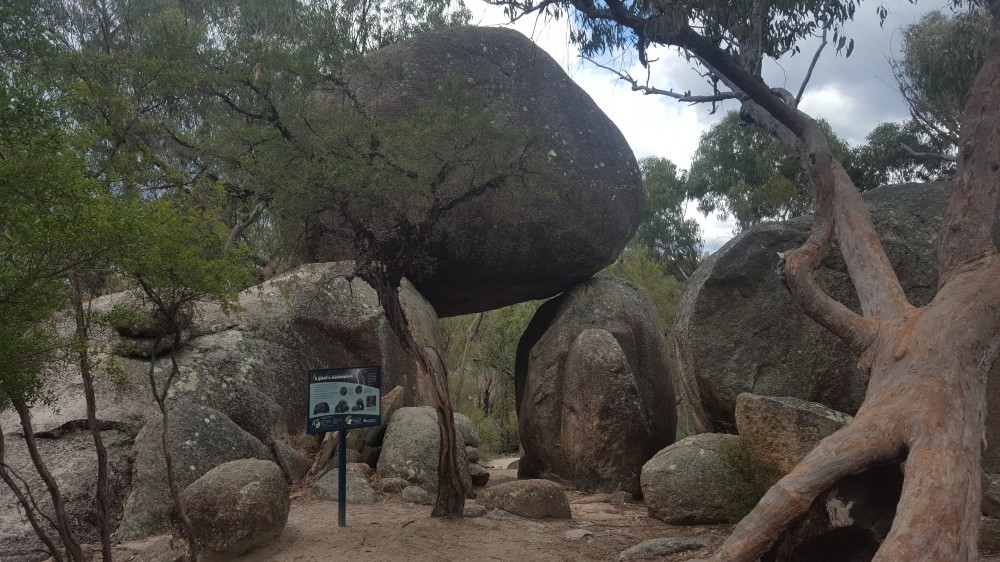How did that boulder get there?!?!?!?